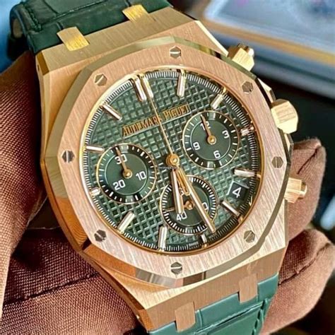 audemars piguet royal oak green